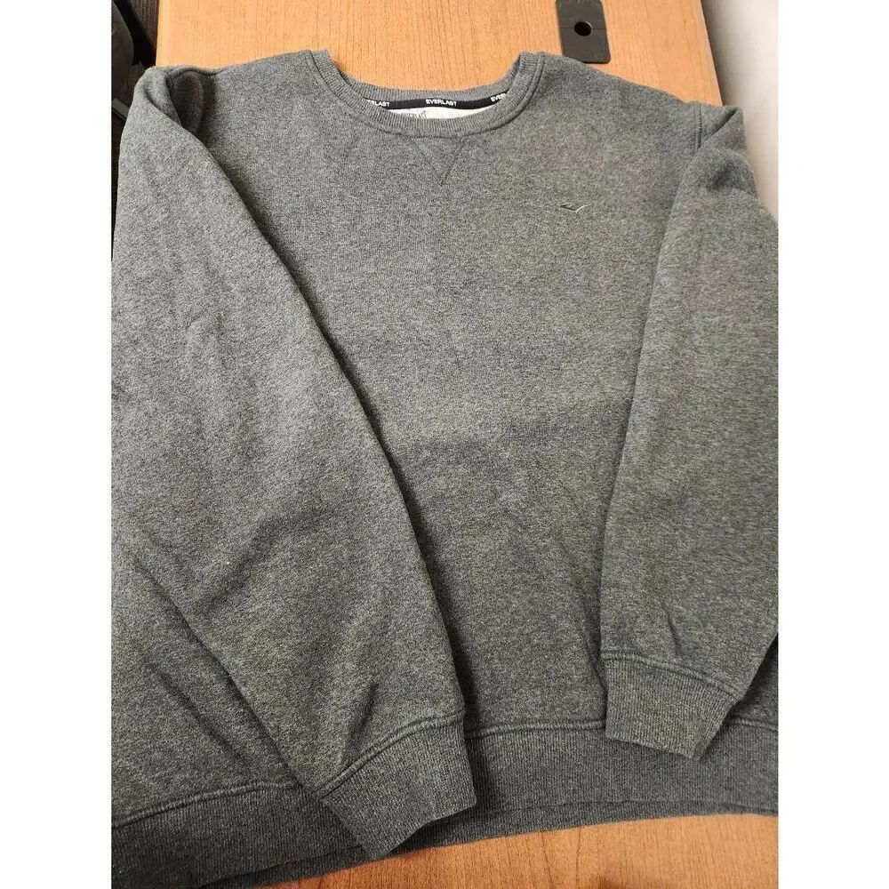 Everlast Crewneck Sweater XXL Dark Heather Gray (L)